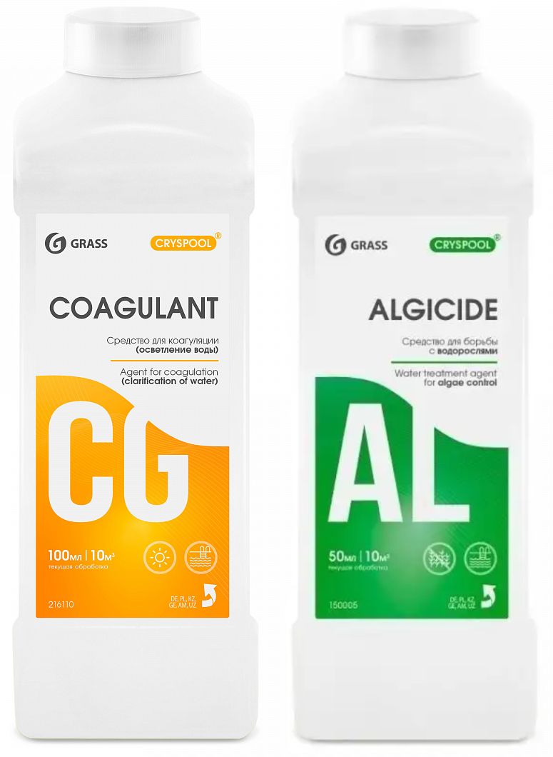 Коагулянты и альгициды