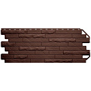 Фасадная панель Кирпич-антик эко (Альта Профиль) 1,17х0,45м, коричневый