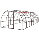 Каркас к теплице Урожай 4х3х2,1м из трубы профильной окрашенной 20х20х1мм