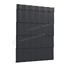 Профиль декоративный Монтерра Х 1,19м 0,45мм VikingMP, серый графит RAL7024