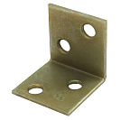 Уголок мебельный желтый 25х25х25мм