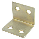 Уголок мебельный желтый 25х25х30мм