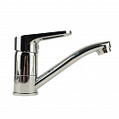 Смеситель для раковины GrossAqua Delta, с поворотным изливом (3210268С-G0109)