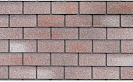 Фасадная плитка (HAUBERK) мраморный кирпич, 250х1000/2м2