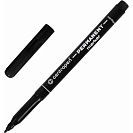 Маркер перманентный, 1мм, черный