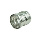 Адаптер переход для дымохода (ТиС) d100/110мм 0,8мм нержавеющая сталь AISI 430