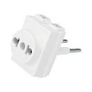 Адаптер сетевой (REXANT), 10А без заземления (11-1065)