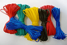 Шнур вязаный, цветной  d 5мм, 20м 