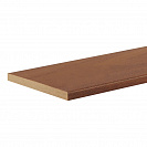Доборная планка ламинированная (Moderato) Итальянский орех 100х8х2050мм
