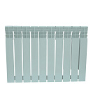 Радиатор биметаллический 80/500, 10 секций, Halsen, Россия