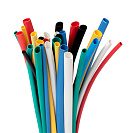 Термоусадочная трубка tut-n-2 (EKF) 2/1мм L100мм, 21шт (7 цветов по 3 шт)