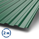 Профнастил МП20 2х1,15м 0,4мм зеленый мох RAL6005