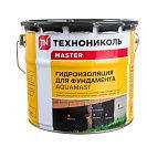 Мастика гидроизоляционная для фундамента AquaMast (ТЕХНОНИКОЛЬ) 3кг