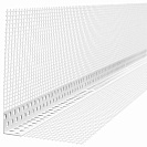 Профиль угловой ПВХ с сеткой (Профильсистемс) 100х150мм L2,5м ГОСТ