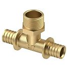 Тройник аксиальный НР 16х1/2", латунь