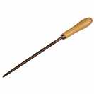 Напильник круглый с деревяной ручкой 200мм