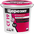 Грунтовка Ceresit CT 19 бетонконтакт, зимняя, 5кг