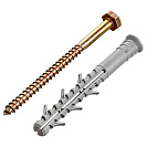 Дюбель фасадный TSX-S (Tech-Krep) 10х100мм, с шестигранной головкой, 6шт