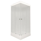 Душевая кабина Вельвет-К А (Triton) 900х900х2175мм матовое стекло, низкий поддон, квадрат