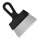 Шпатель зубчатый Акор Эксперт, 150мм, зуб 6х6мм