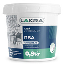 Клей ПВА Лакра универсальный Строитель 0,9кг