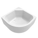 Поддон душевой (Triton) 900х900 полукруглый, высокий 