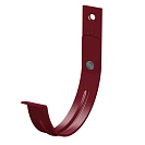 Держатель желоба металлического карнизный Форамина 125х132мм вишневый RAL3005