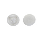 Заглушка декоративная пластиковая для шурупа PZ5/HEX5 белая, пакет 15шт