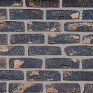 Кирпич ручной формовки М125 (Faber Jar) 215х102х65, черный /372