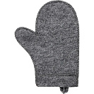 Рукавица для бани и сауны, серая