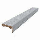 Наличник телескопический (Moderato) микрофлекс, Цемент светлый 70х8х2150мм (шип/паз 3мм)