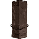 Угол наружный к фасадной панели Альта ГРАНИТ КОРИЧНЕВЫЙ ЭКО 0,47х0,16м