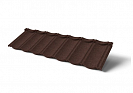 Композитная черепица Люксард Классик мокко, 1350х415мм
