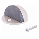 Ограничитель дверной Стандарт 8185 SN, полусфера, никель матовый, 23x40мм