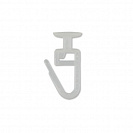 Крючок карнизный, 50 шт в уп.