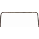 Скоба строительная стальная 6х250мм, 5шт