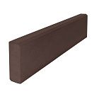 Бордюрный камень Поребрик (АЛОМ) 1000х200х80мм, Горький шоколад