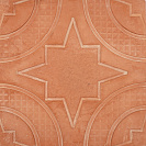 Плитка тротуарная "Звезда" (300х300х24) красная