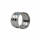 Адаптер для дымохода (ТиС) d150мм 0,8мм нержавеющая сталь AISI 430