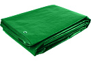 Тент укрывной (строительный) 3х6м зеленый усиленный