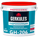 Гидроизоляция эластичная готовая Геркулес GH-206 PRO, 5кг