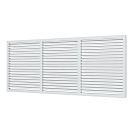 Решетка радиаторная ПВХ 600х1500мм белая