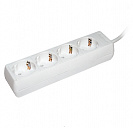 Удлинитель (IEK) 220В с заземлением, 4 розетки, ПВС 3х1мм2, 5м