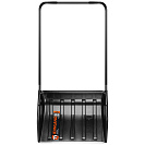 Движок для уборки снега (Finland) 700х540мм, пластиковый с алюм. планкой (1539)