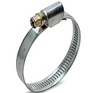 Хомут червячный нержавеющий 90-110мм