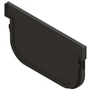 Заглушка канала торцевая универсальная Spark2, пластик (Standartpark) 125х72х13мм (арт. 6821)