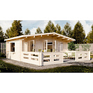 Садовый дом 21 (Комфорт) 6х4м, брус 44 мм