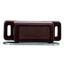 Магнит мебельный Марлок 09.01.10, коричневый, 13x46мм