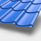 Металлочерепица МП Ламонтерра Х 1,19м 0,5мм NormanMP, синий RAL5005