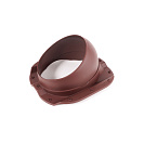 Проходной элемент (Krovent) Base-VT Prof 20 125/150 шоколад RAL8017 на профнастил МП20